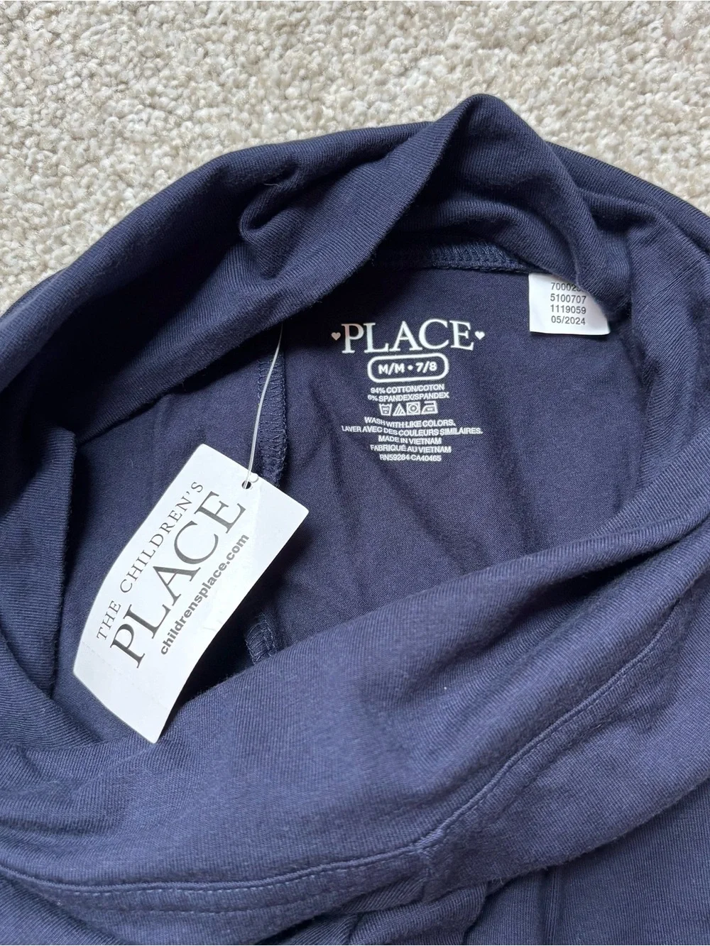 The Childrens Place stretchy navy